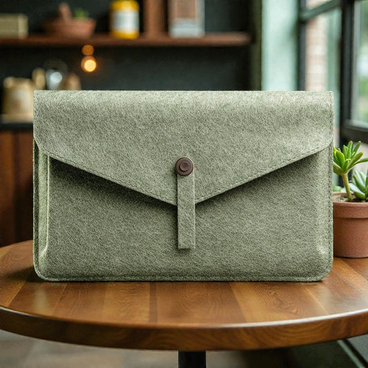 Soft-Shell Felt Sleeve - Minimalist Laptop Protector